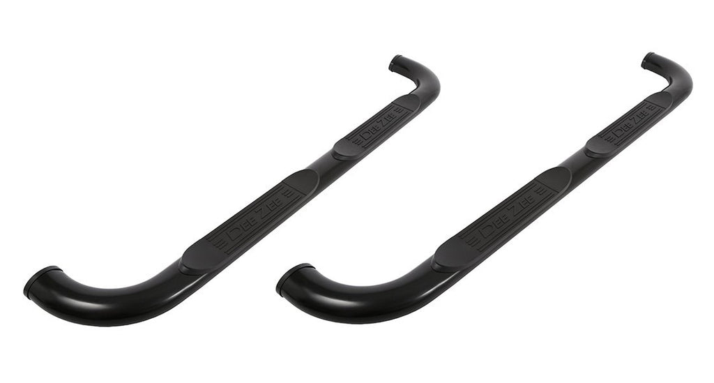 DEE ZEE 372529 - 99-19 GM P/U 4in Oval Step Bars Black Steel image