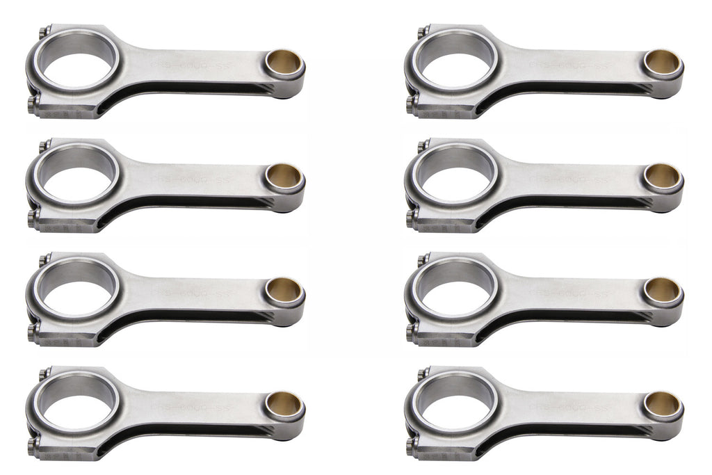 EAGLE CRS6000S3D2000 - SBC 4340 Forged H-Beam Rods 6.000 w/ARP2000 blt image