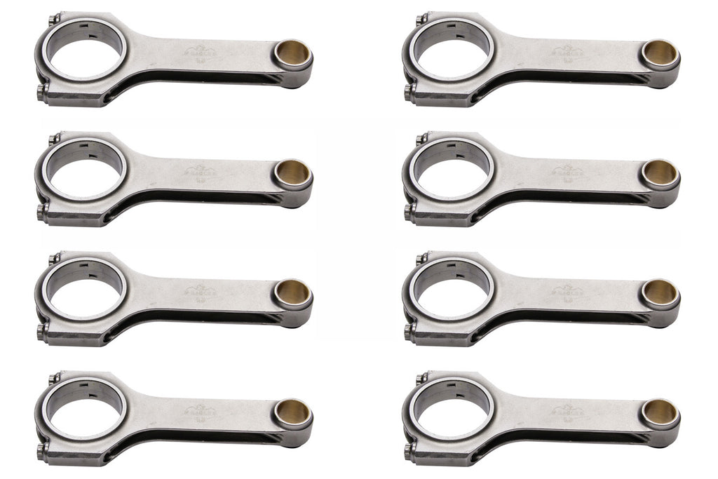 EAGLE CRS6200B3D2000 - SBC 4340 Forged H-Beam Rods 6.200 w/ARP 2000 image