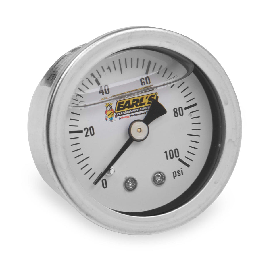 EARLS 100187ERL - Pressure Gauge 100psi Liquid Filled image