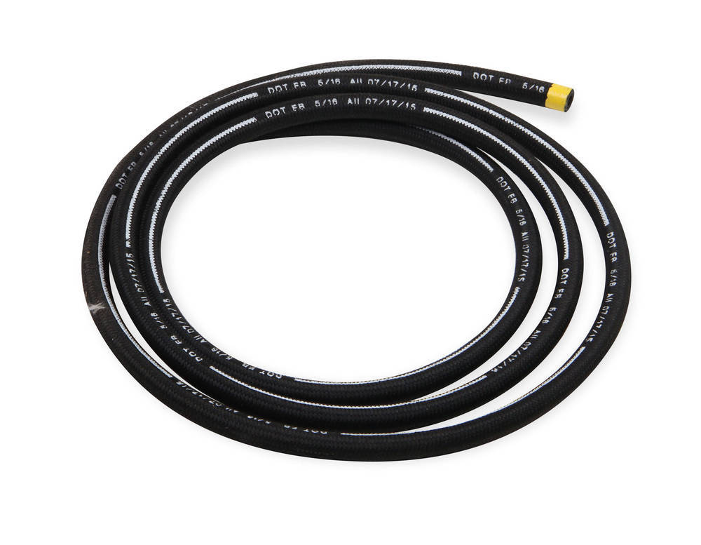 EARLS 150606ERL - #6 Power Steering Hose 6ft Black image