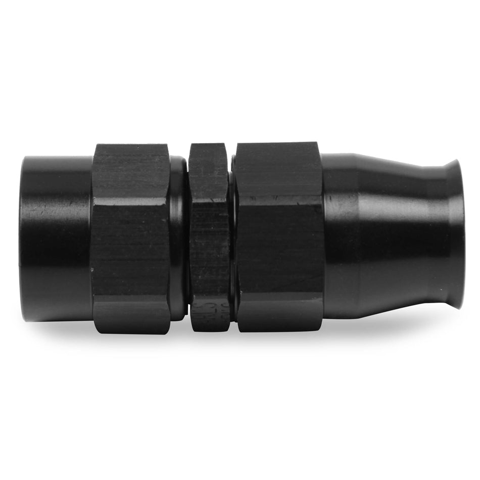 EARLS 620108ERL - #8 Ultra Pro Hose End Straight - Black image