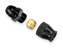 Load image into Gallery viewer, EARLS AT165006ERL - #6 Male to 3/8in Alum Tubing Adapter Black image