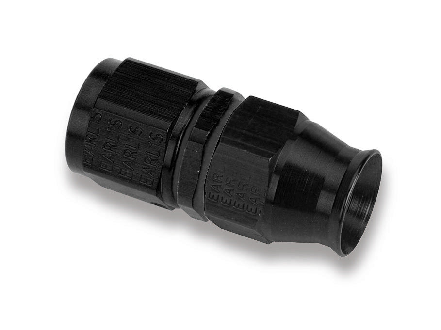 EARLS AT600136ERL - #6 Alum TFE Hose End Black image