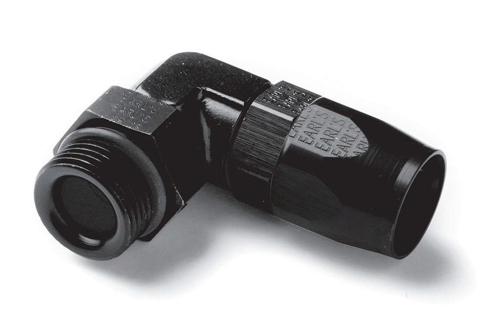 EARLS AT849010ERL - 90 Deg #10 to #10 Swivel Fitting Black image