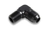 #8 Male to 1/2in NPT 90 Deg Ano-Tuff Adapter