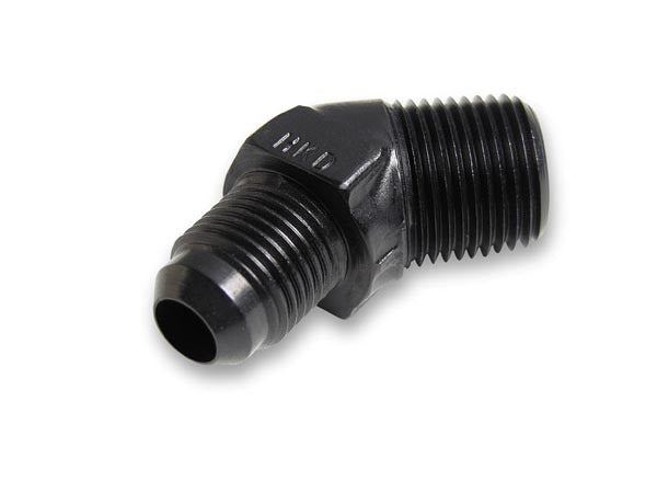 EARLS AT982306ERL - #6 Male to 1/4in NPT 45 Deg Ano-Tuff Adapter image