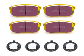 EBC BRAKES USA INC DP41816R - Brake Pads Yellowstuff Rear Toyota Land Crusier image
