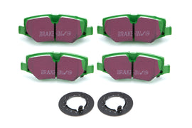 EBC BRAKES USA INC DP61799 - Brake Pads Greenstuff Rear Dodge Nitro image