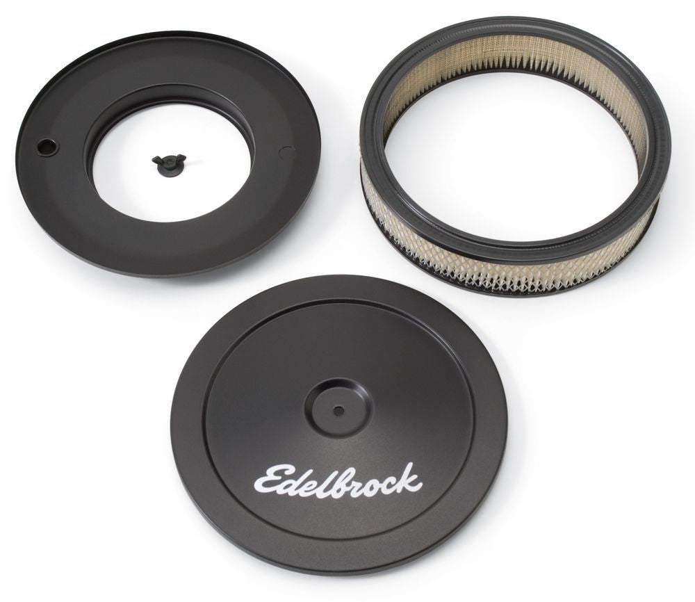 EDELBROCK 1203 - 10in Signature Series A/C - Black image