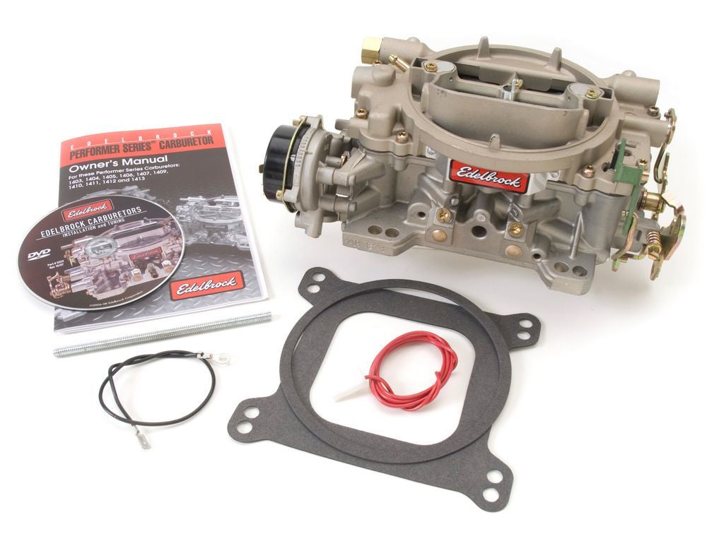 EDELBROCK 1409 - 600CFM Performer Series Marine Carburetor w/E/C image