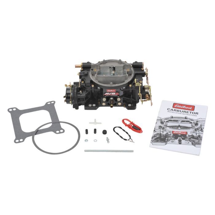 EDELBROCK 19063 - AVS2 Thunder Series Carb 650 CFM Black image