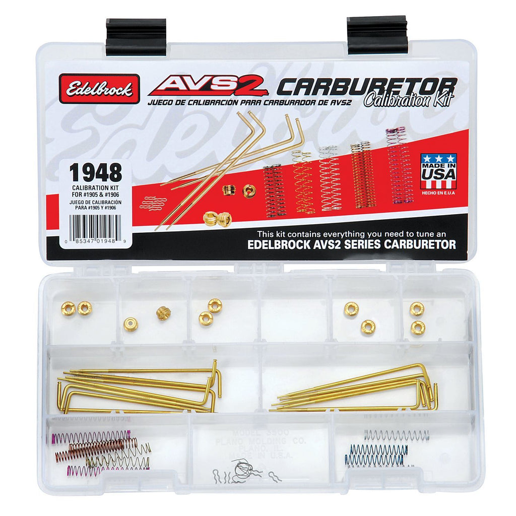 EDELBROCK 1948 - Calibration Kit  AVS2 650 Series 1905 & 1906 image