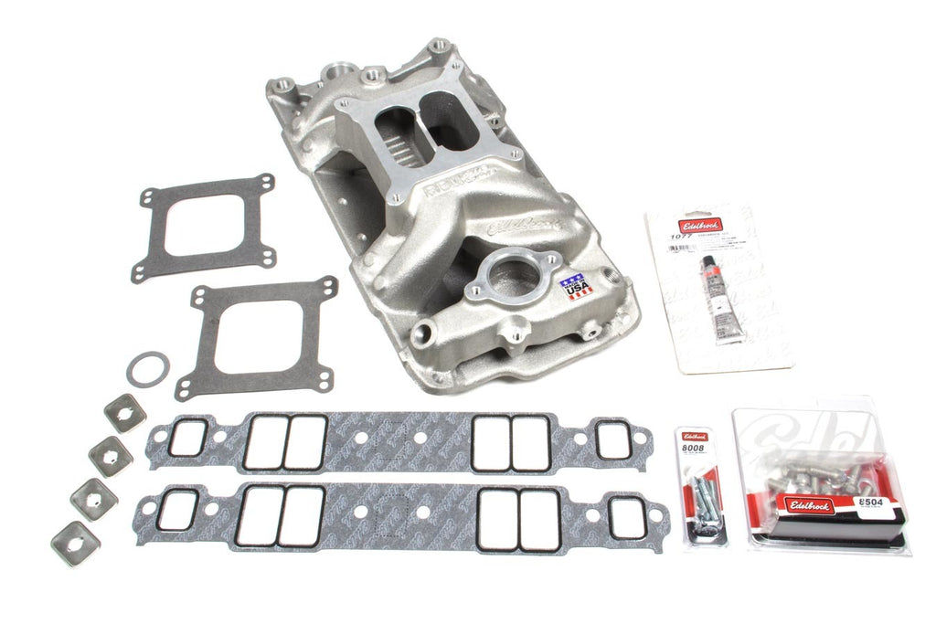 EDELBROCK 2042 - SBC 7501 Intake Manifold & Installation Kit image