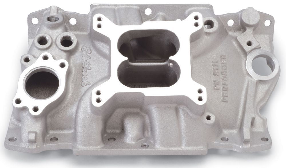 EDELBROCK 2111 - Chevy V6 Performer Manifold - 200-262 image