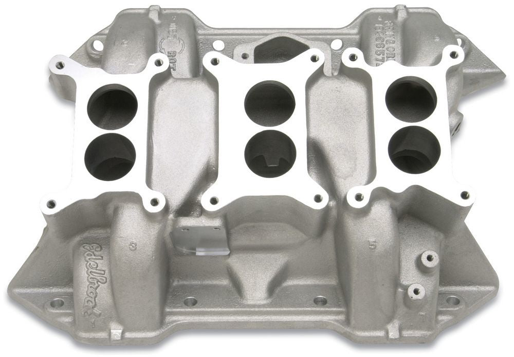 EDELBROCK 2475 - Mopar CH-6B 6-Pack Intake Manifold image