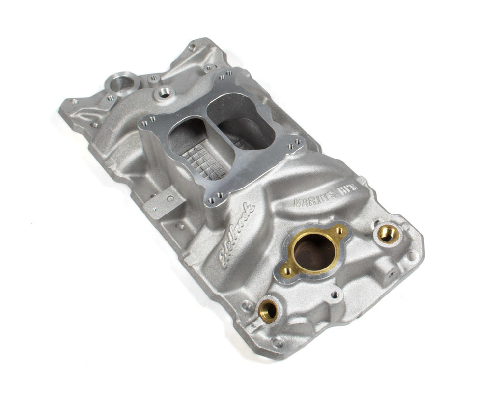 EDELBROCK 2504 - SBC Intake Manifold RPM Marine 1955-1986 image