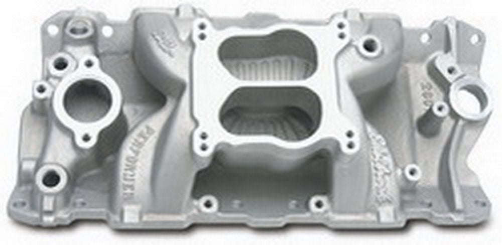 EDELBROCK 2601 - SBC Performer Air Gap Manifold - 262-400 image