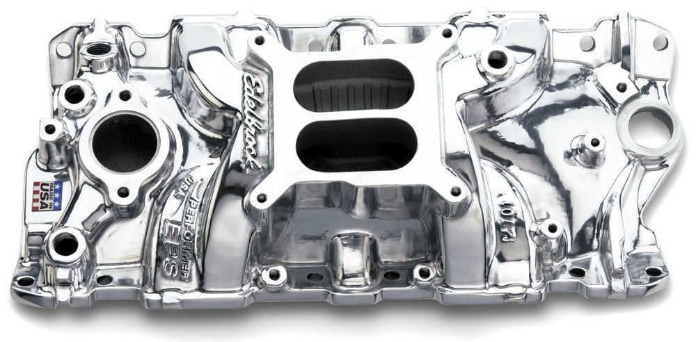 EDELBROCK 27011 - SBC Performer EPS Manifold - Polished image