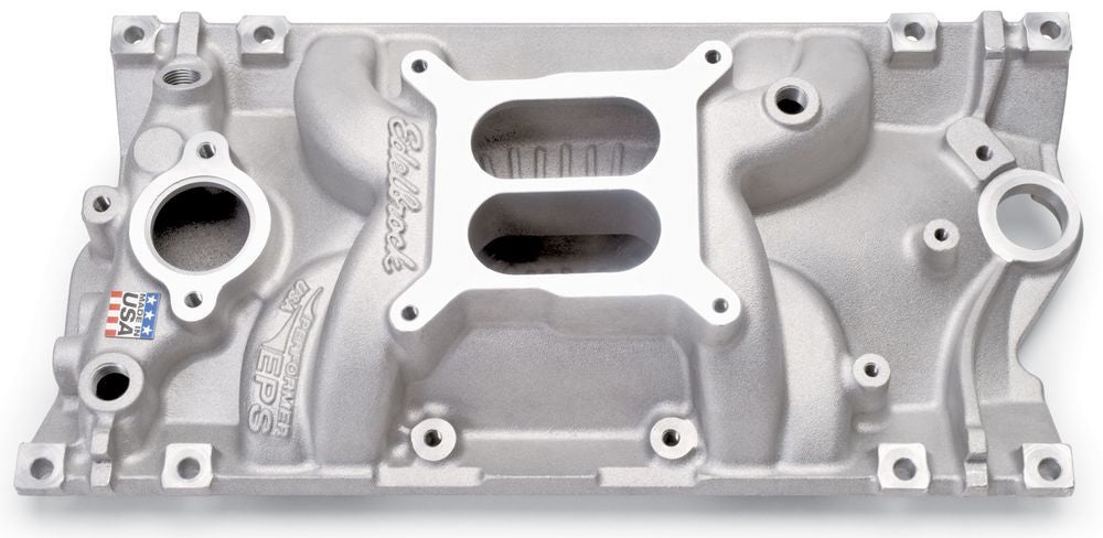 EDELBROCK 2716 - SBC Performer EPS Manifold - 262-400 image