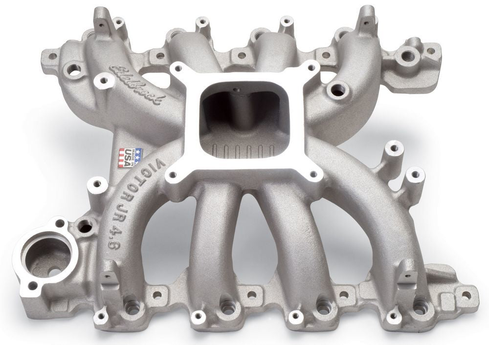 EDELBROCK 28385 - SBF Victor Jr. EFI Manifold - 4150 Flange image