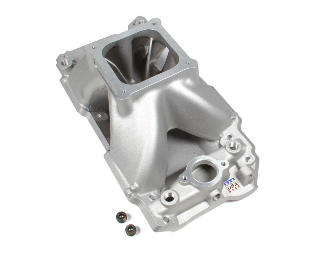 EDELBROCK 28972 - BBC Intake Manifold CNC SUPER VICTOR II image