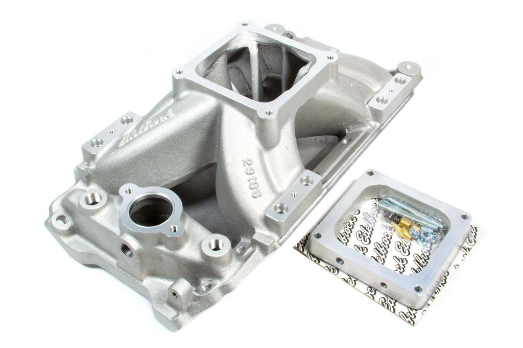 EDELBROCK 29165 - BBC Victor EFI Manifold - 4500 Flange image