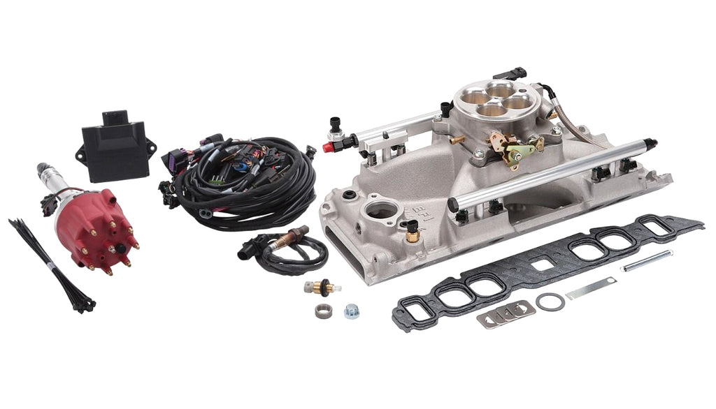 EDELBROCK 35830 - Pro-Flo 4 EFI Kit  BBC w/Oval Ports 550 HP image