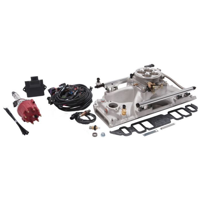 EDELBROCK 35850 - Pro-Flo 4 EFI Kit  BBC w/Rect Ports 625 HP image