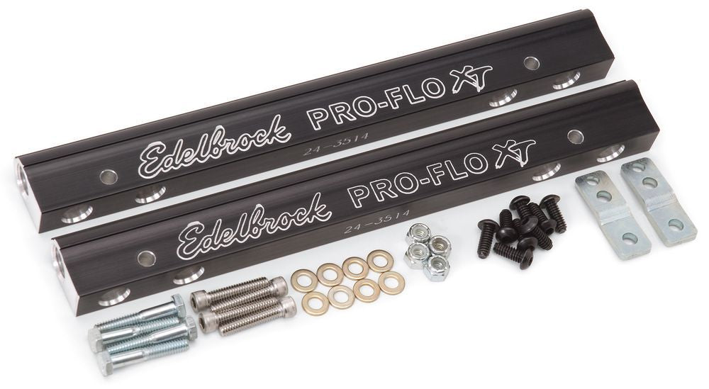 EDELBROCK 3627 - EFI Fuel Rail Kit SBC Pro-Flo XT Use w/7137 image