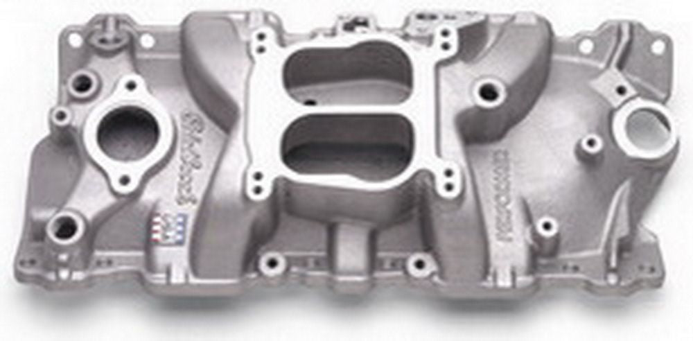 EDELBROCK 3701 - SBC Performer Manifold - w/EGR image