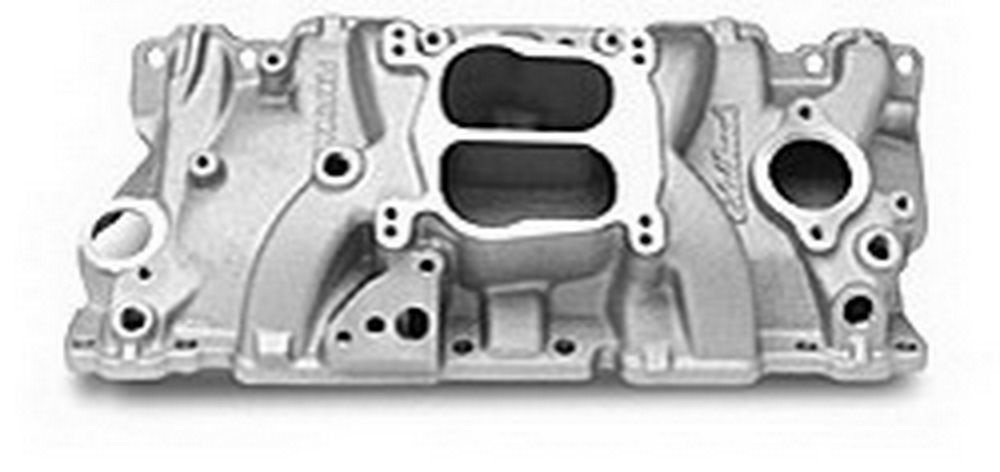 EDELBROCK 3706 - SBC Performer Manifold - w/EGR image