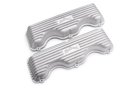 EDELBROCK 41409 - Valve Cover Kit Classic Finned Chevy 348-409 image