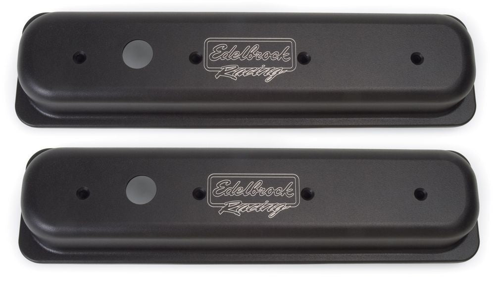 EDELBROCK 41723 - SBC Center Bolt V/S V/C's - Short- Black image