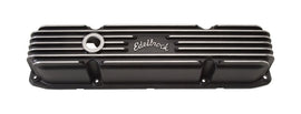 EDELBROCK 41923 - BBM Classic Finned V/C's - Black image