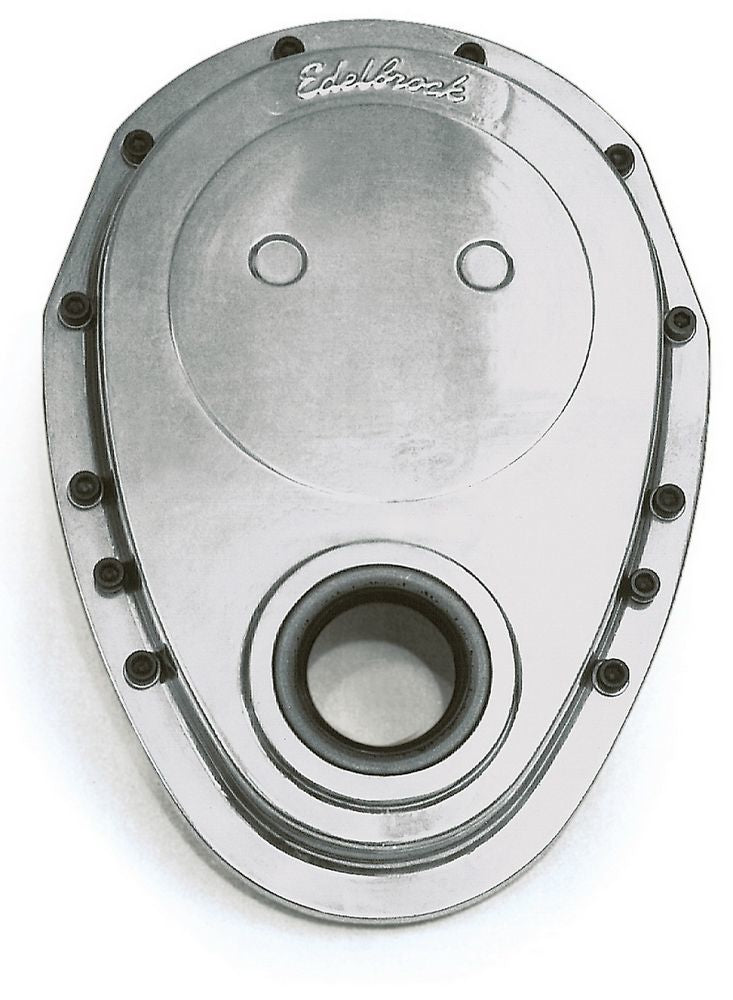 EDELBROCK 4240 - SBC Aluminum Timing Cover image