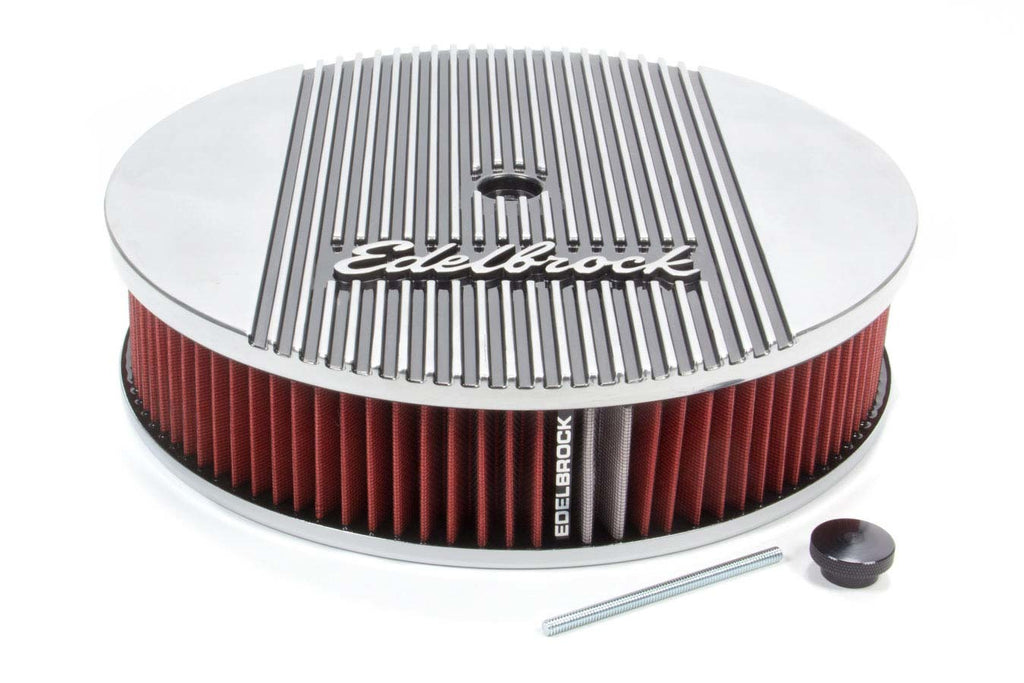 EDELBROCK 4266 - Air Cleaner Kit Elite II Series 14in x 3in image