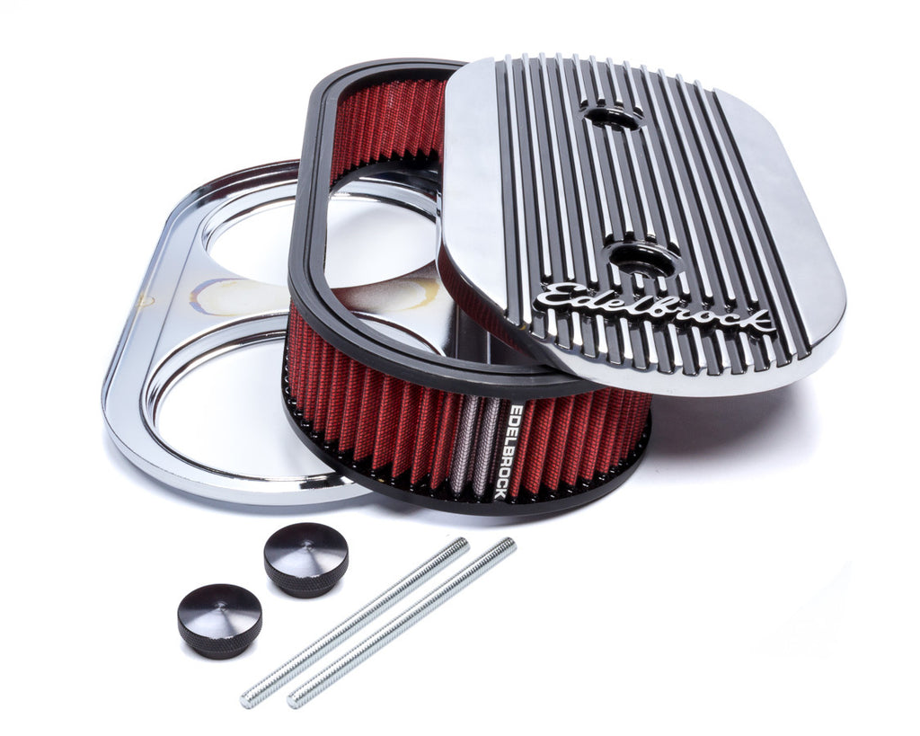 EDELBROCK 4272 - Elite II Series Oval Air Cleaner image