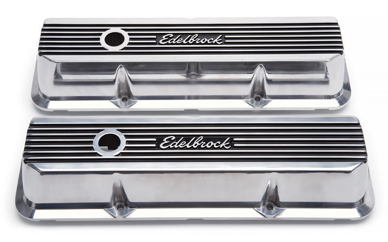 EDELBROCK 4277 - BBF FE Elite II Series Valve Covers image