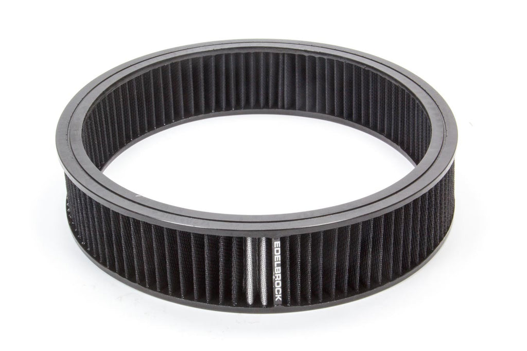 EDELBROCK 43668 - Air Filter Element Black 14in x 3in image