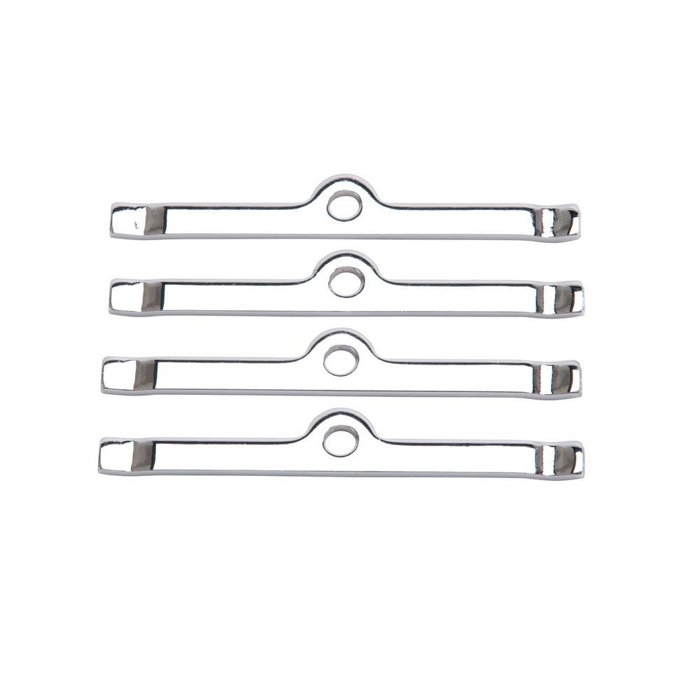 EDELBROCK 4404 - Chrome V/C Hold-Down Tabs - 4pcs. image