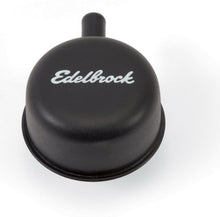 Load image into Gallery viewer, EDELBROCK 4413 - Round Cap w/Nipple Black  image