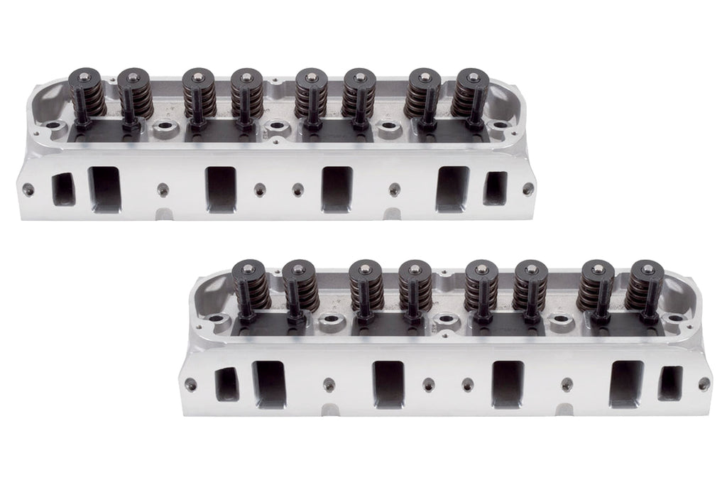 EDELBROCK 5025 - SBF E-Street Cylinder Heads - 60cc 2.02/1.60 image