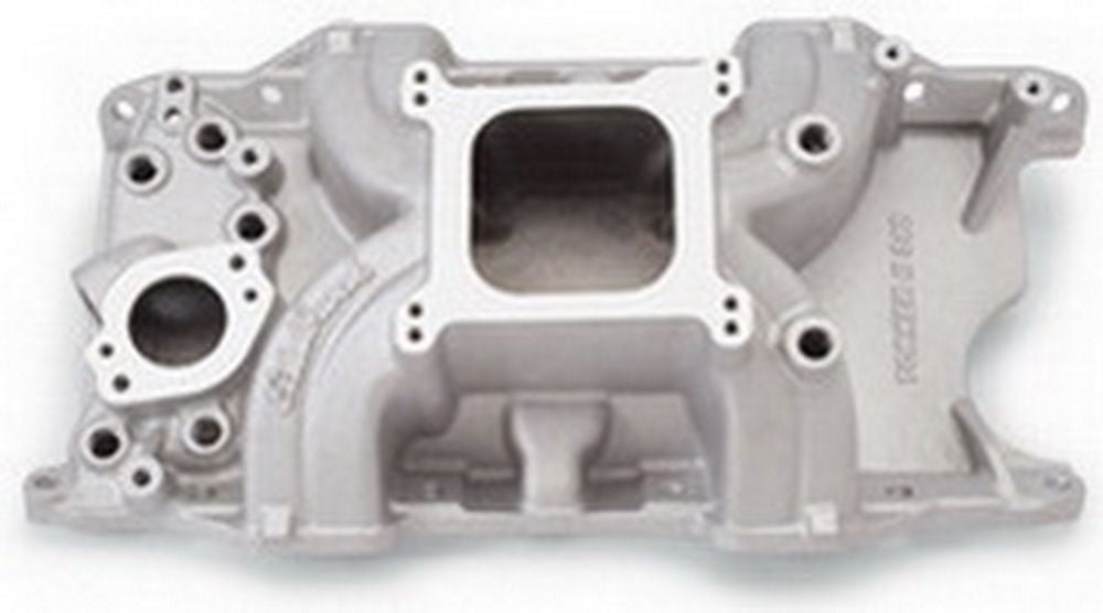 EDELBROCK 5076 - SBM Torker II Manifold - 340-360 image