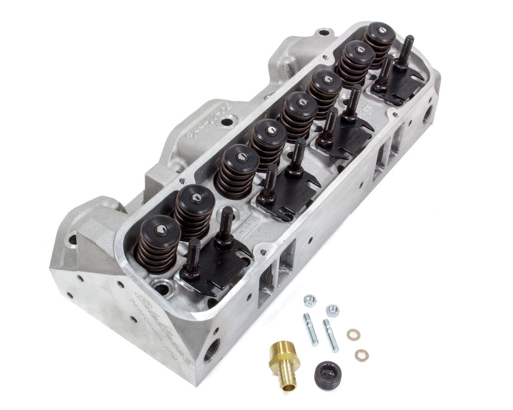 EDELBROCK 61515 - Pontiac 455 Performer RPM CNC Cyl. Head Assm. image