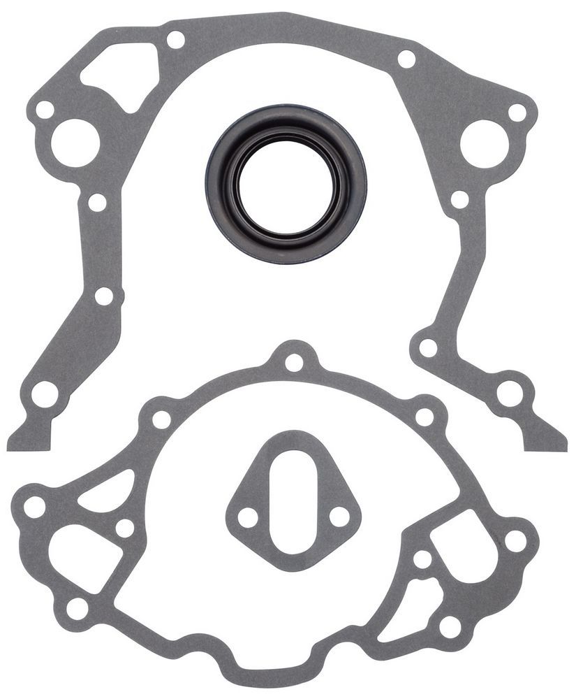 EDELBROCK 6991 - Timing Cover Gasket / Seal Kit- SBF 289-351W image