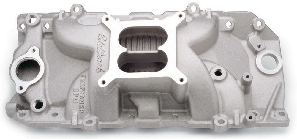 EDELBROCK 7161 - BBC Performer RPM 2-O Manifold - 396-502 image