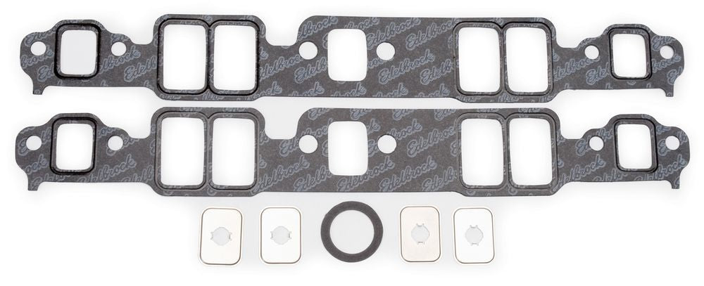 EDELBROCK 7201 - Intake Gasket Set - 55-86 SBC image