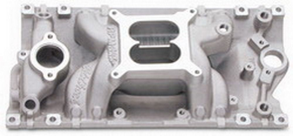 EDELBROCK 7516 - SBC Performer RPM A/G Manifold - 262-400 image