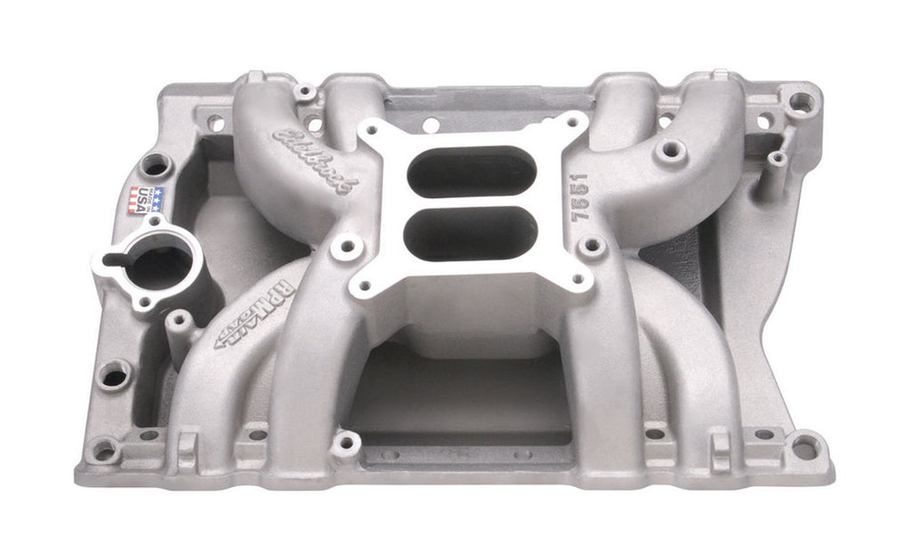 EDELBROCK 7551 - Olds Performer RPM Air Gap Manifold - 455 image